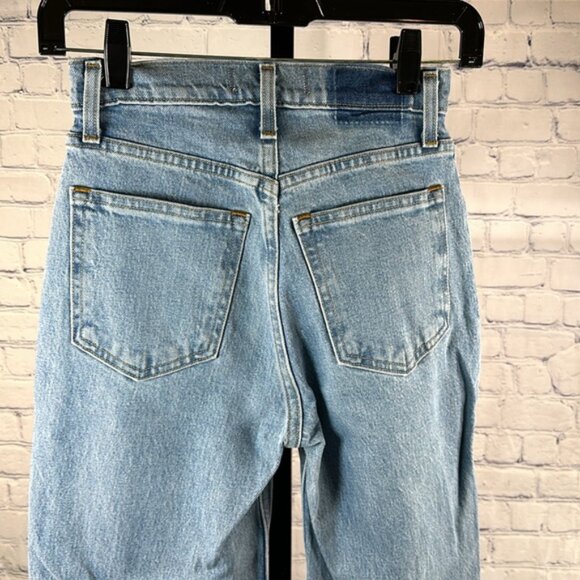 💙 Abercrombie & Fitch ’90s Straight Ultra High Rise Jeans Size 23 - Picture 7 of 7